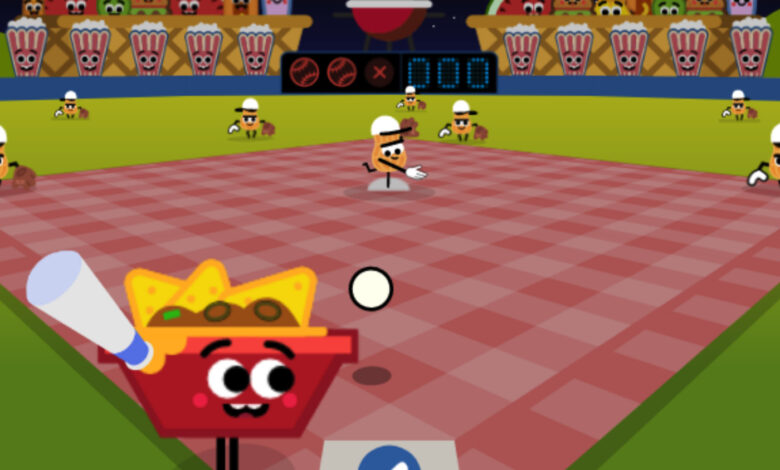 google doodle baseball unblocked